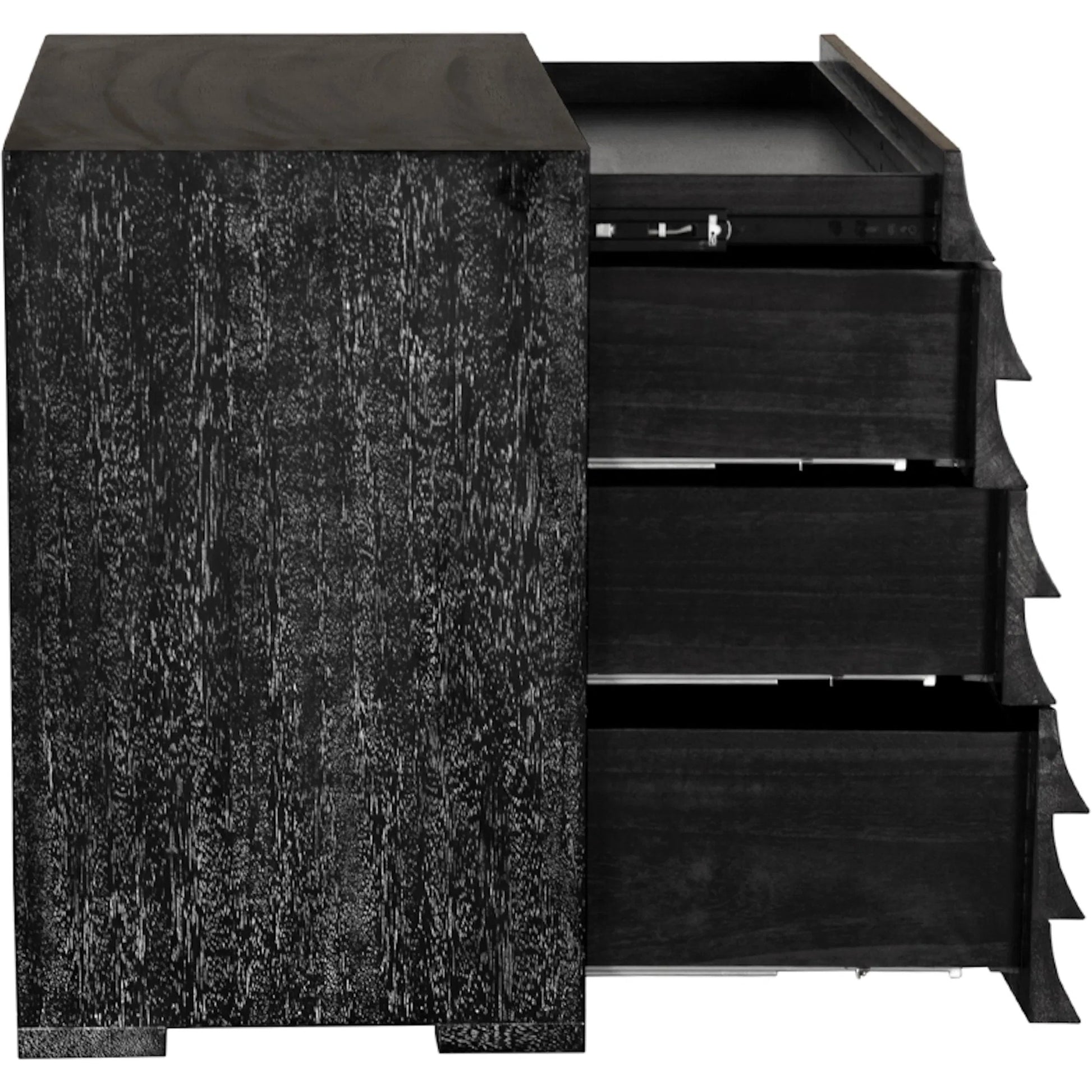Frederico Console by Noir. Made from walnut in a traditional style.