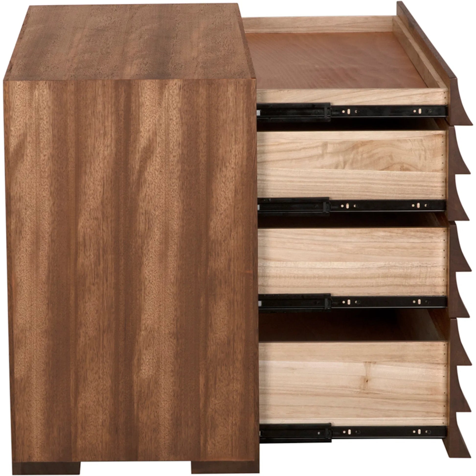 Frederico Console by Noir. Made from walnut in a traditional style.