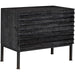 Arturo Console by Noir. Made from walnut, industrial steel in a unique style.