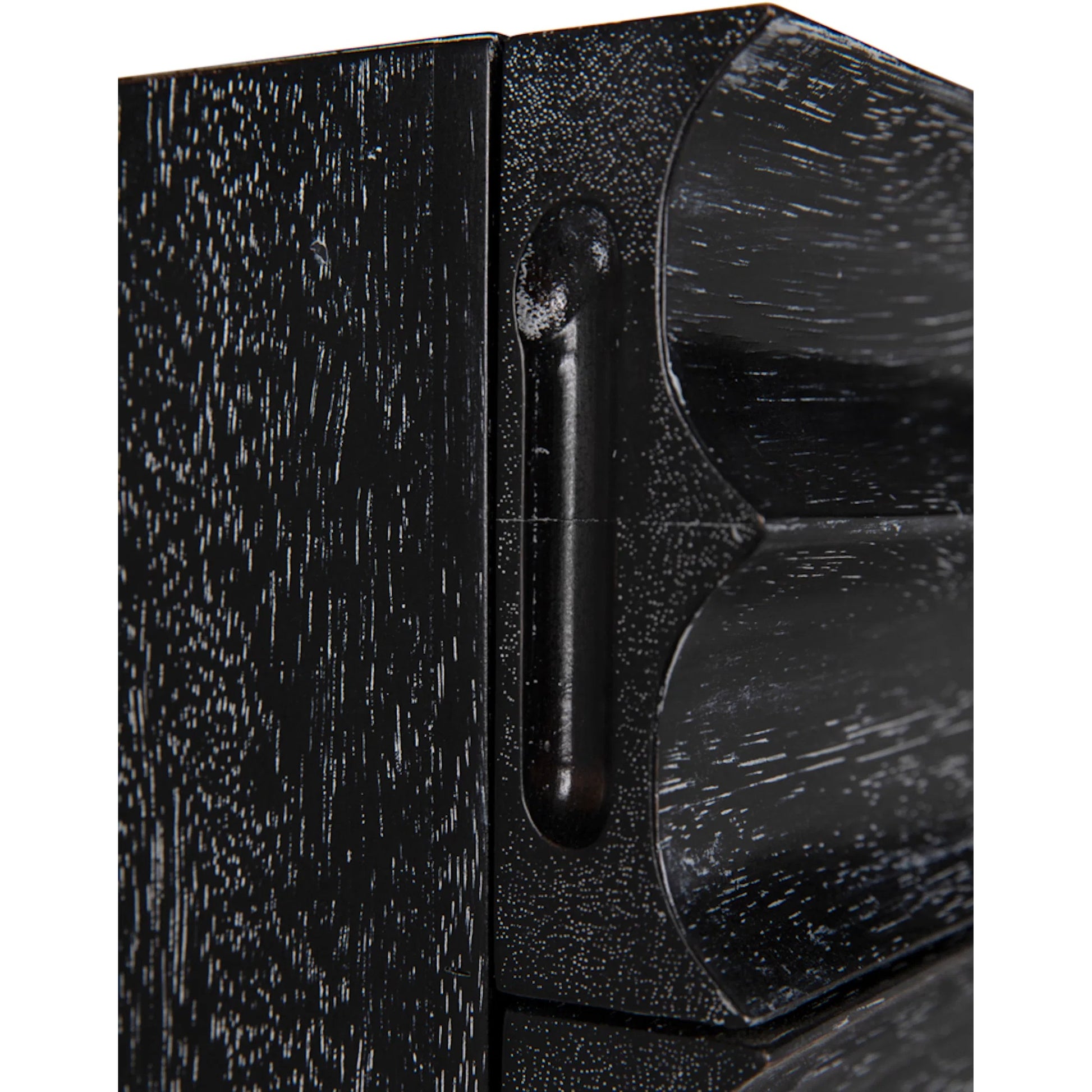 Arturo Console by Noir. Made from walnut, industrial steel in a unique style.