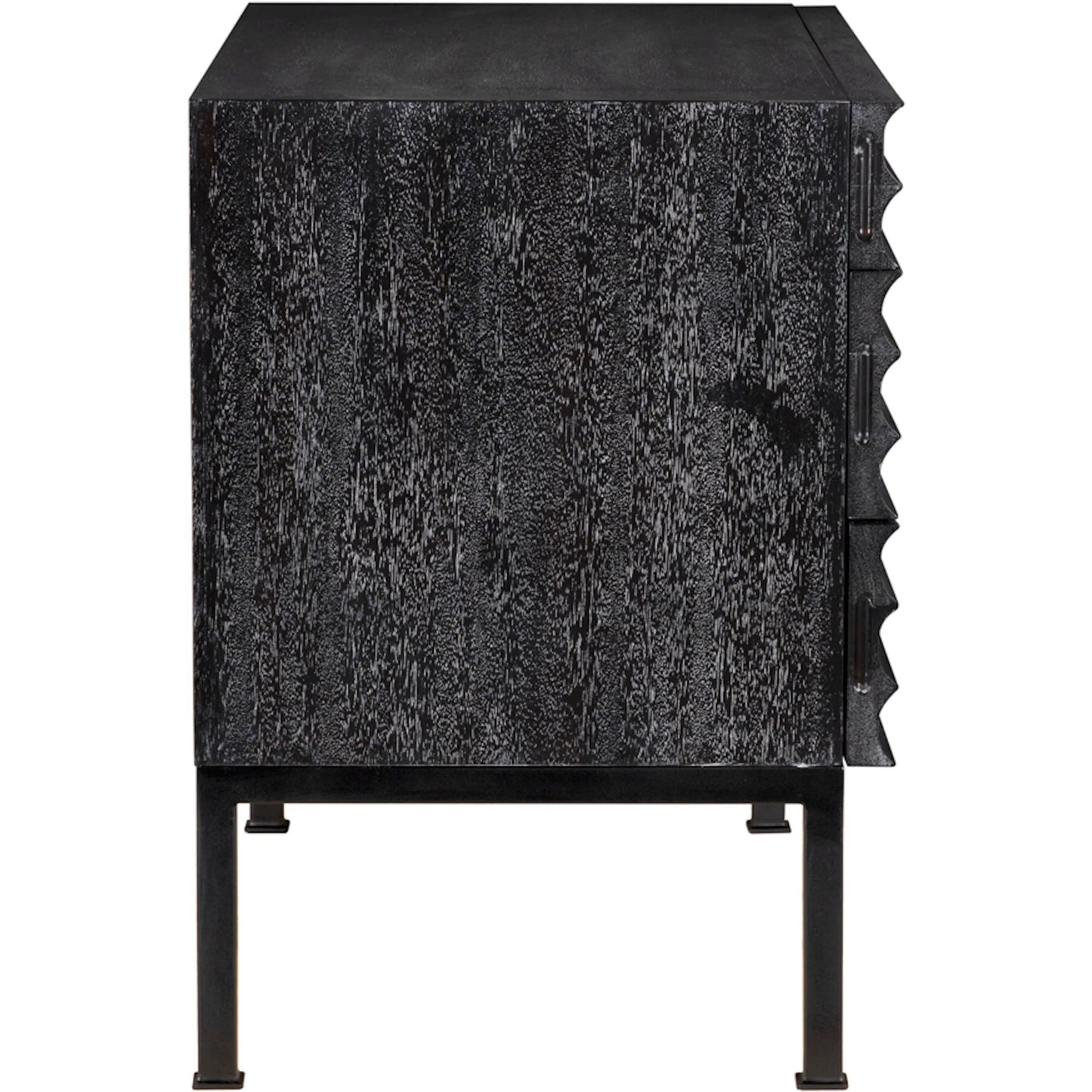 016 SI-2333070 | Unknown | Arturo Console by Noir. Made from walnut, industrial steel in a unique style.