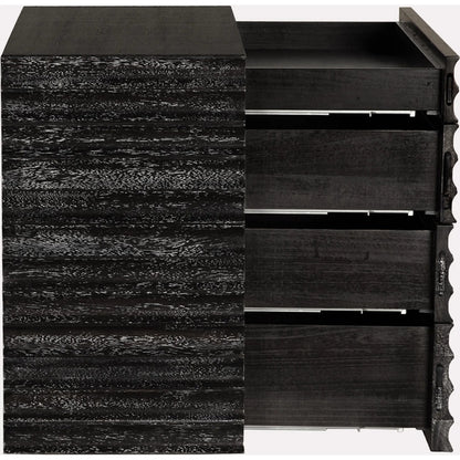 Pacelli Console by Noir. Made from unique in a transitional style.