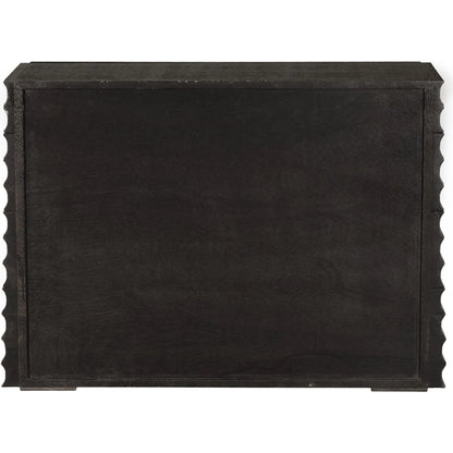 Pacelli Console by Noir. Made from unique in a transitional style.