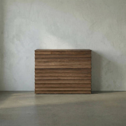 Pacelli Console by Noir. Made from unique in a transitional style.