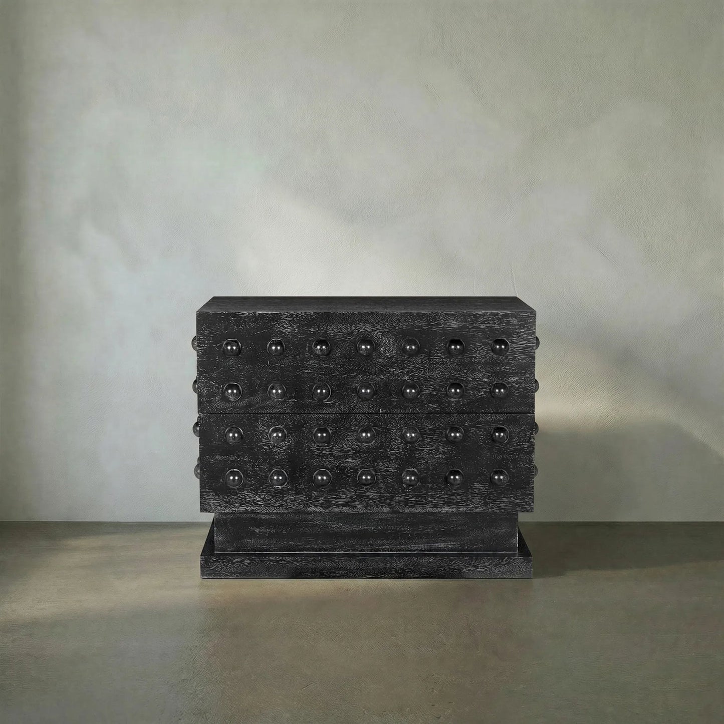 018 SI-2383629 | Lifestyle | Didier Chest by Noir. Made from walnut, veneer in a traditional style.