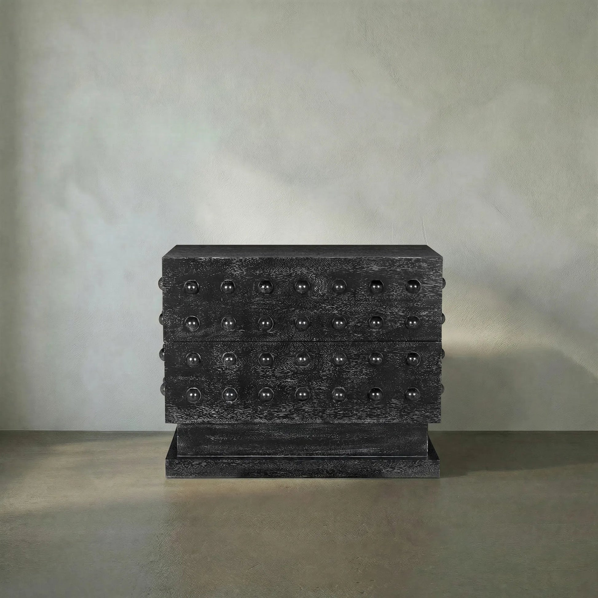 Didier Chest by Noir. Made from walnut, veneer in a traditional style.