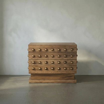 Didier Chest by Noir. Made from walnut, veneer in a traditional style.