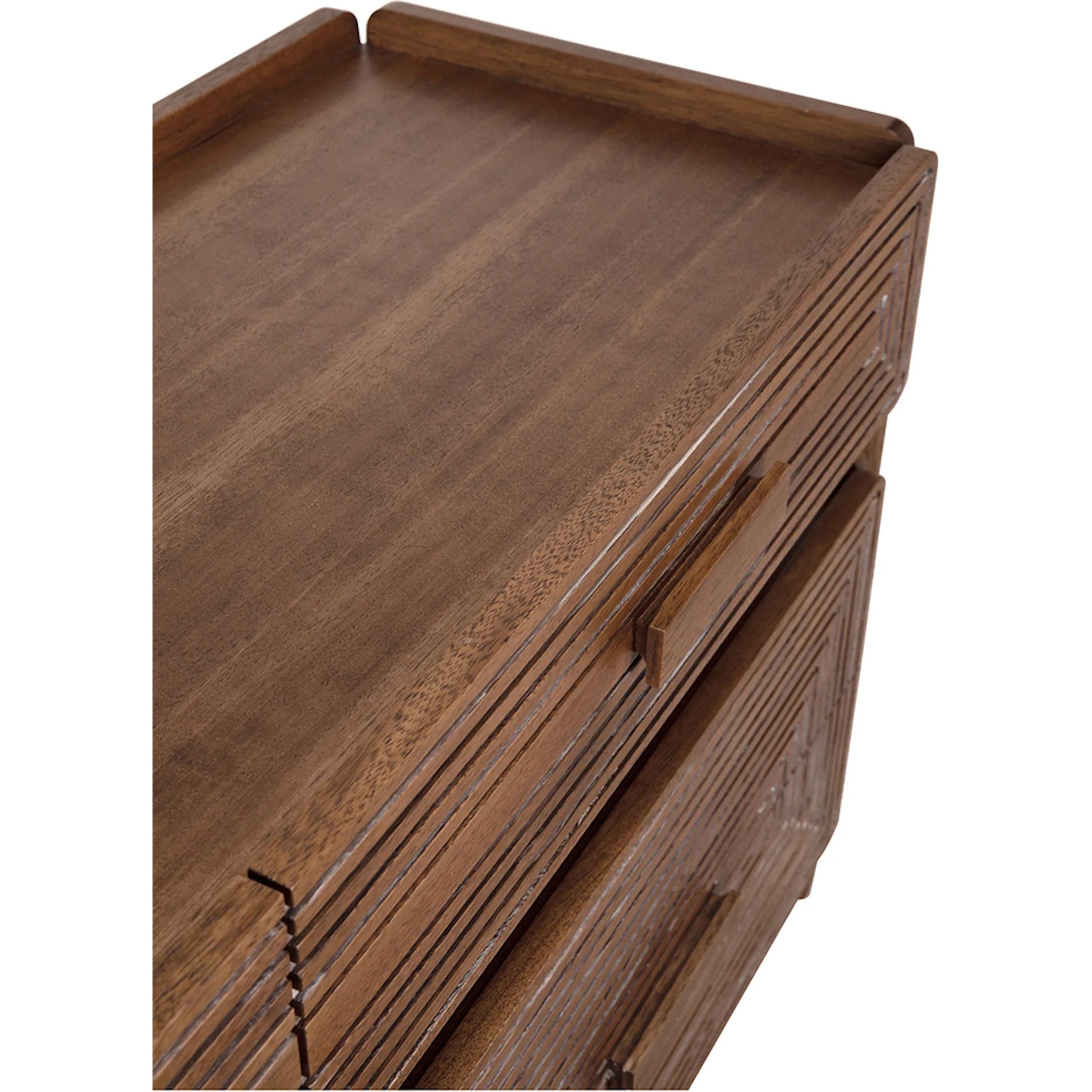 Savino Sideboard by Noir in dark walnut. Made from walnut in a traditional style.