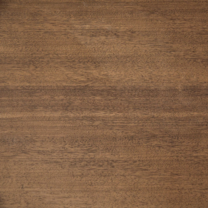 Musashi 6 Drawer Cabinet by Noir in dark walnut, brass hardware. Made from walnut, veneer in a traditional style.