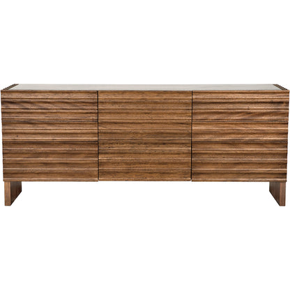 Gauss Sideboard with Marble Top by Noir. Made from walnut in a unique style.