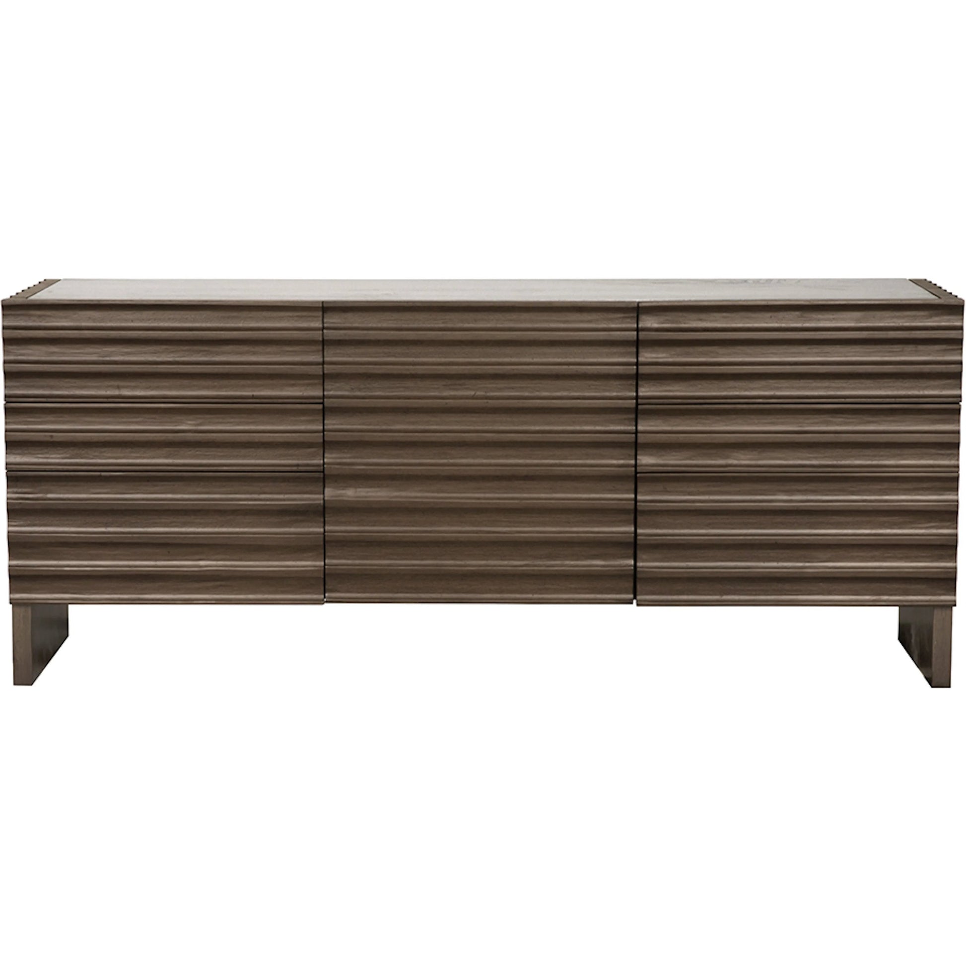 Gauss Sideboard with Marble Top by Noir. Made from walnut in a unique style.