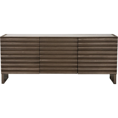 Gauss Sideboard with Marble Top by Noir. Made from walnut in a unique style.