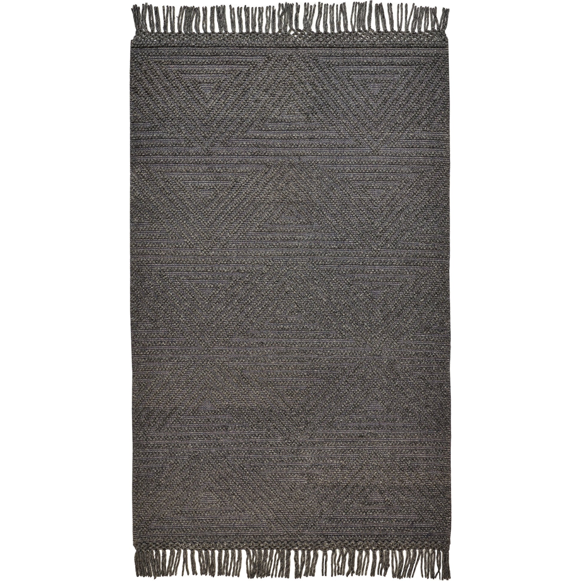Phoenix Transitional Geometric Rug - 0810F by Feizy. Made from wool, polyester, nylon in a unique style.