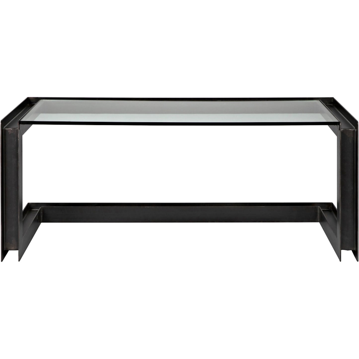 004 S-335503 | Additional Silo | Structure Metal Desk by Noir in metal, glass. Made from metal, glass in a modern style.