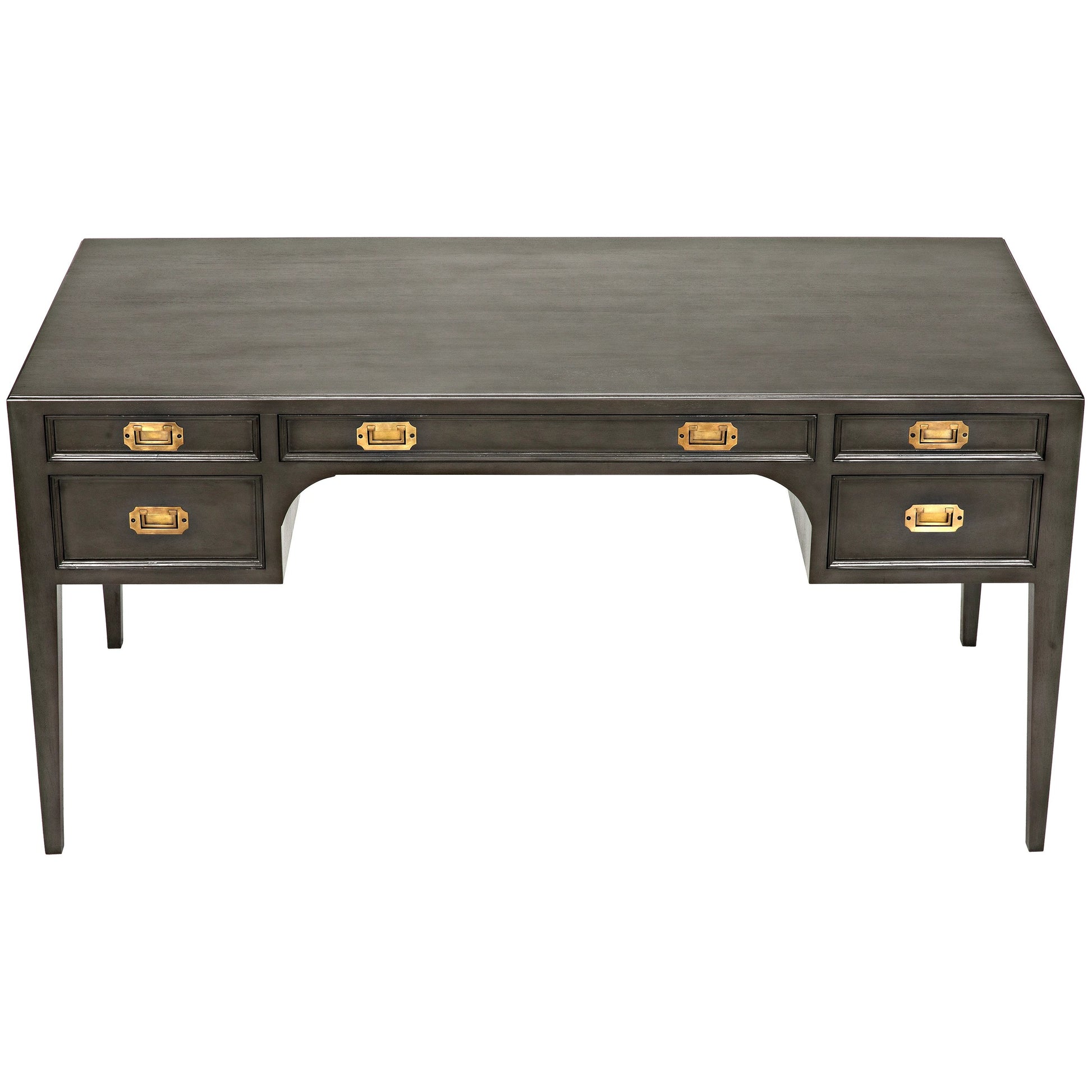 Africa Desk by Noir. Made from mahogany in a transitional style.
