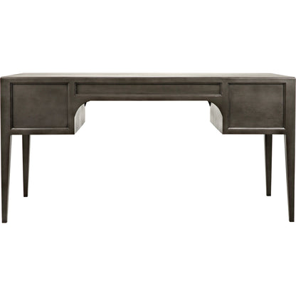 Africa Desk by Noir. Made from mahogany in a transitional style.