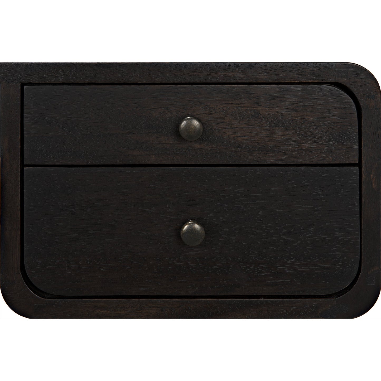 012 SI-1707288 | Closeup | Voltes Desk by Noir in ebony walnut, black metal. Made from walnut, metal in a eclectic & global style.