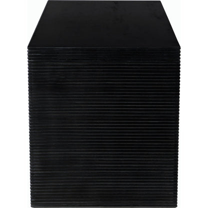 Manhattan Desk by Noir in hand rubbed black. Made from mahogany and veneer in a modern style.