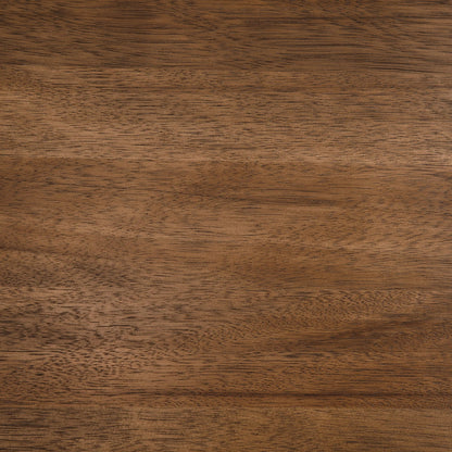 Euler Desk by Noir in dark walnut, matte black. Made from walnut, veneer, iron in a unique style.