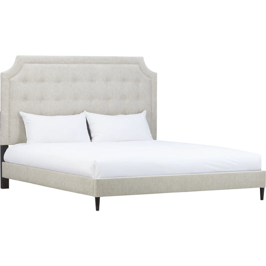 Zest Scooped Welt Upholstered Bed by Zest. Made from mdf, partical board in a modern style.