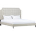 Zest Scooped Welt Upholstered Bed by Zest. Made from mdf, partical board in a modern style.