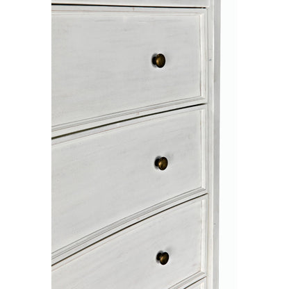 Hampton Tall Boy by Noir. Made from mahogany in a transitional style.