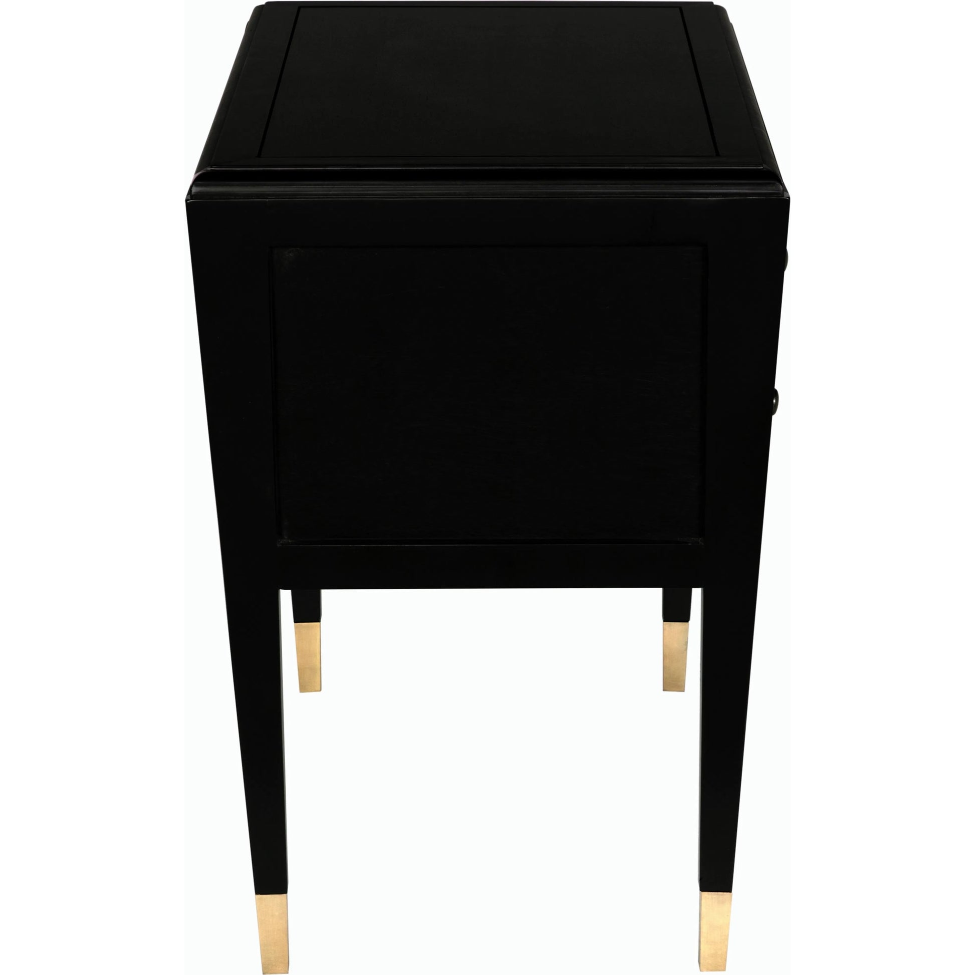 Grant Sideboard by Noir in black. Made from mahogany and veneer in a modern style.