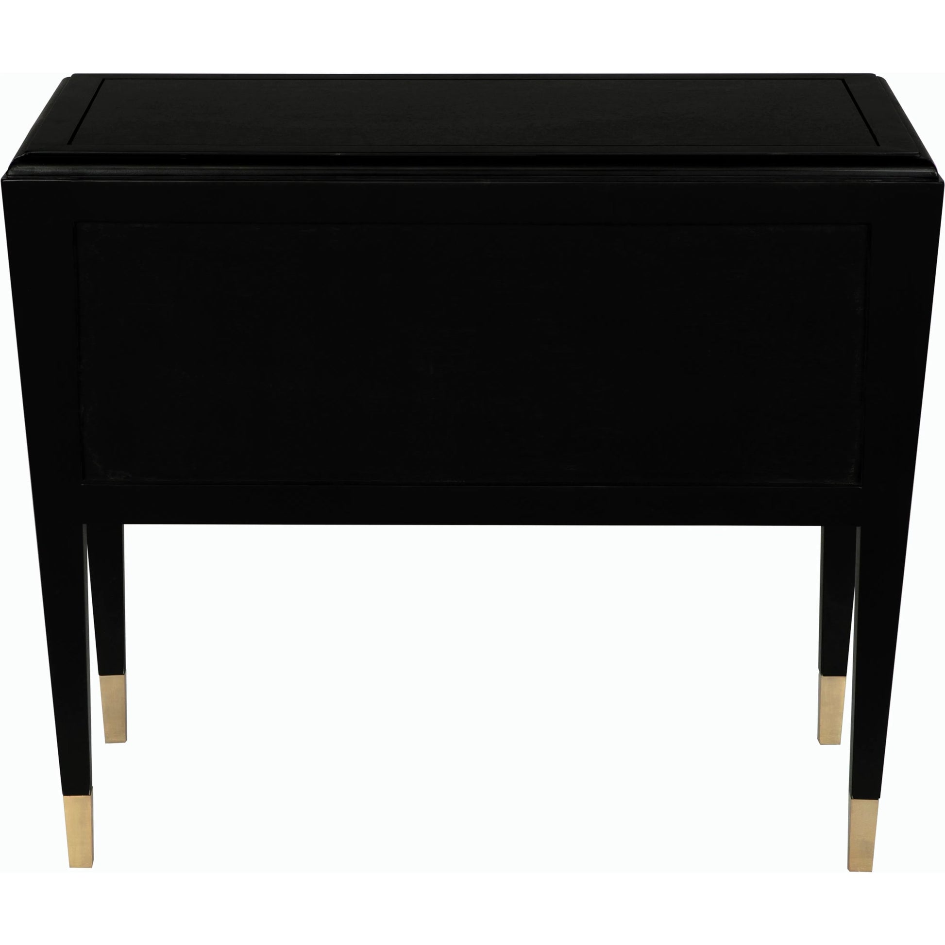 Grant Sideboard by Noir in black. Made from mahogany and veneer in a modern style.