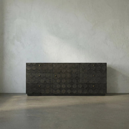 Leon Dresser by Noir in pale. Made from mahogany in a eclectic & global style.