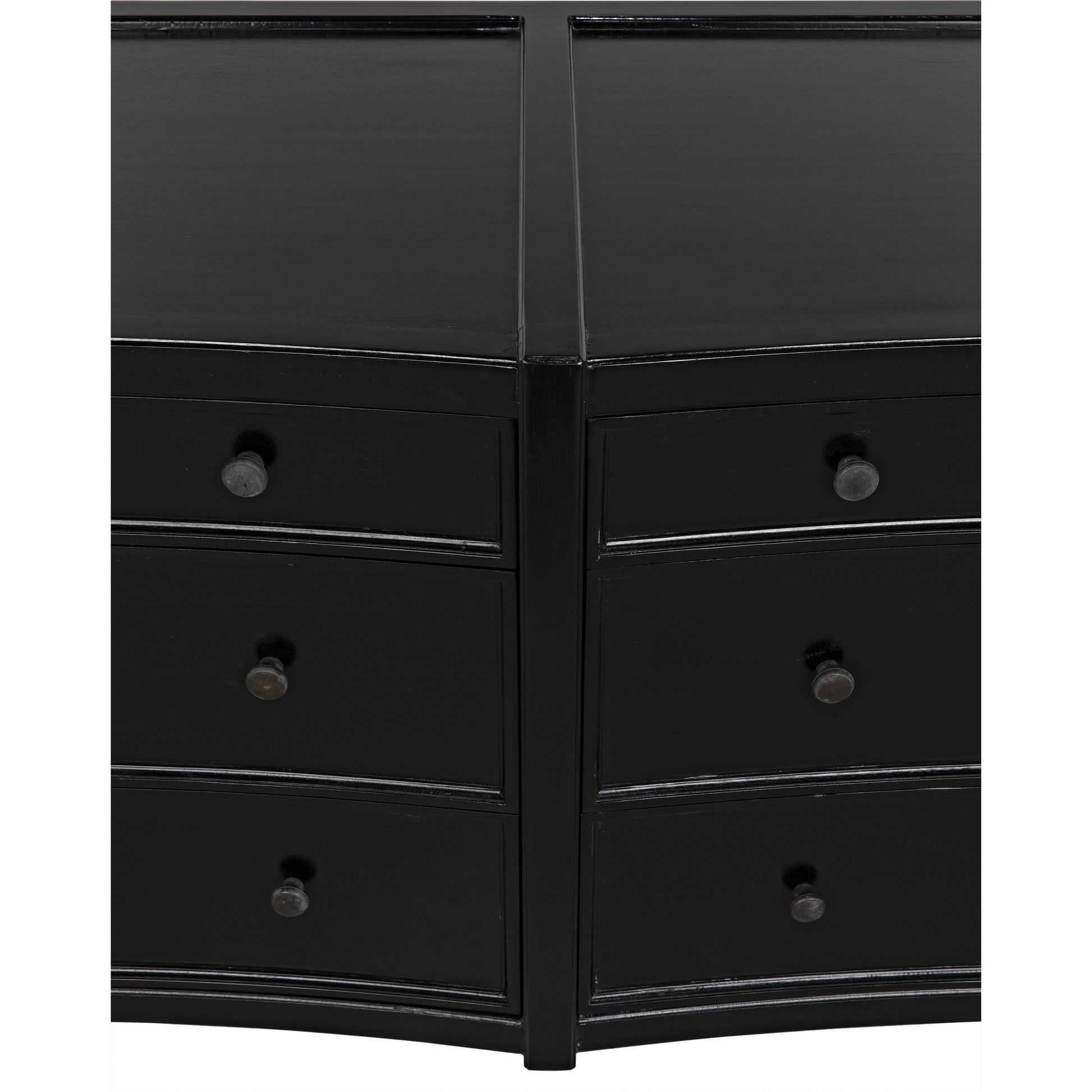 Hampton Dresser by Noir. Made from mahogany in a cottage & farmhouse style.