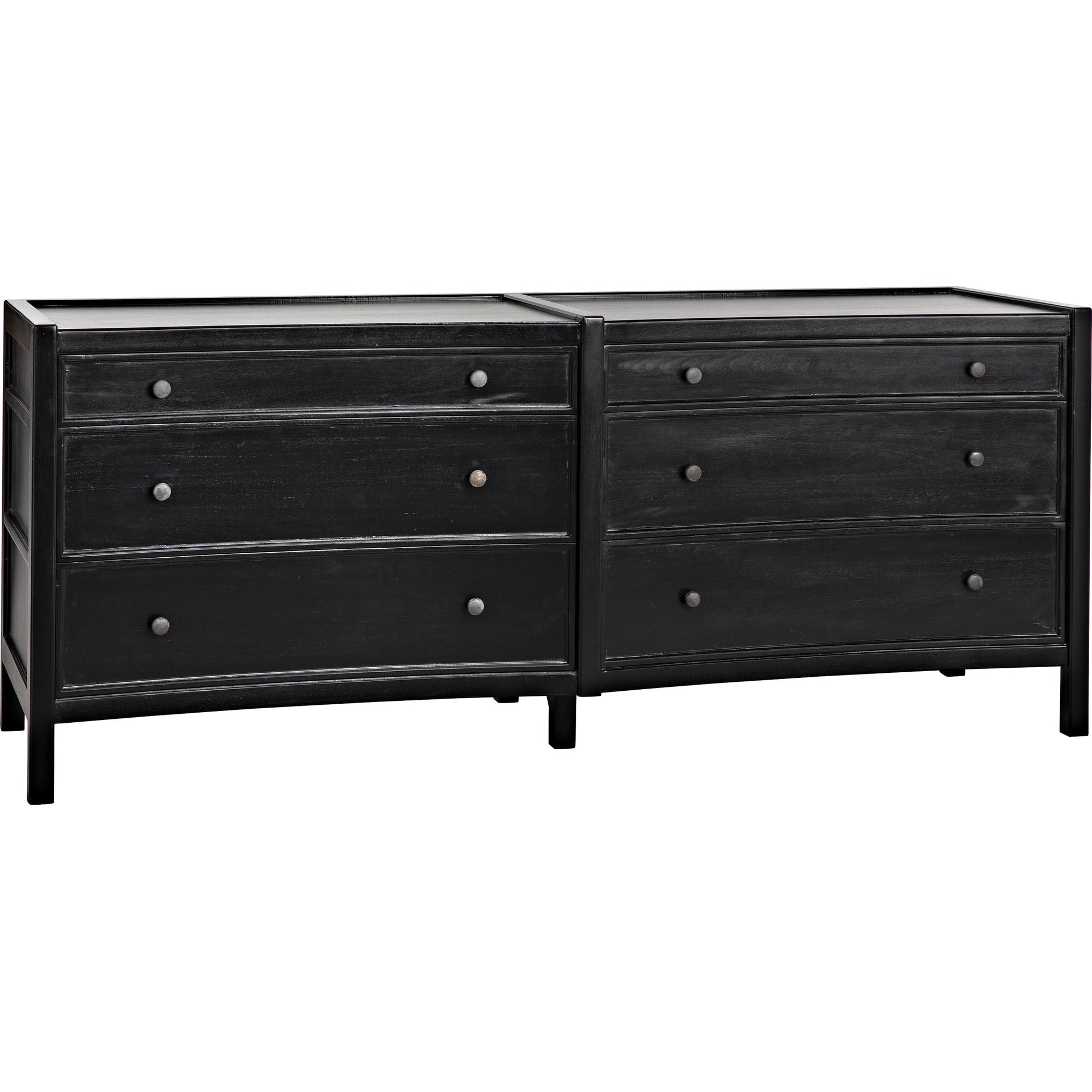 Hampton Dresser by Noir. Made from mahogany in a cottage & farmhouse style.