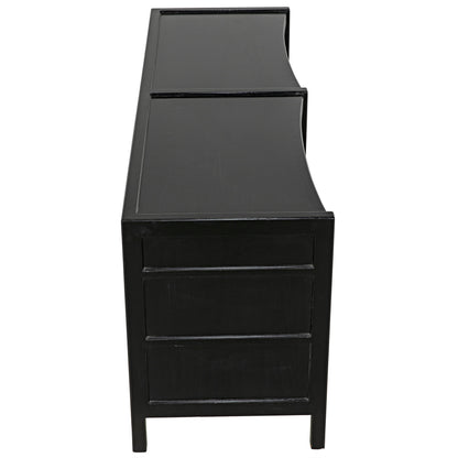 Hampton Dresser by Noir. Made from mahogany in a cottage & farmhouse style.