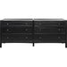 Hampton Dresser by Noir. Made from mahogany in a cottage & farmhouse style.