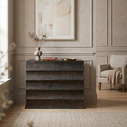 Ava Dresser by Noir. Made from mahogany, veneer in a eclectic & global style.