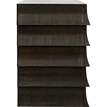 Ava Dresser by Noir. Made from mahogany, veneer in a eclectic & global style.