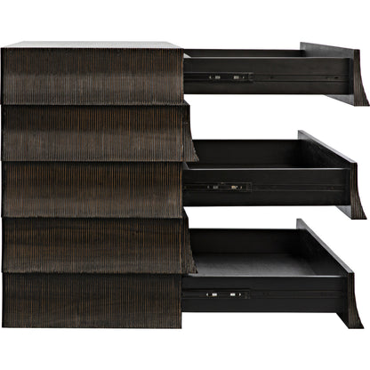 Ava Dresser by Noir. Made from mahogany, veneer in a eclectic & global style.