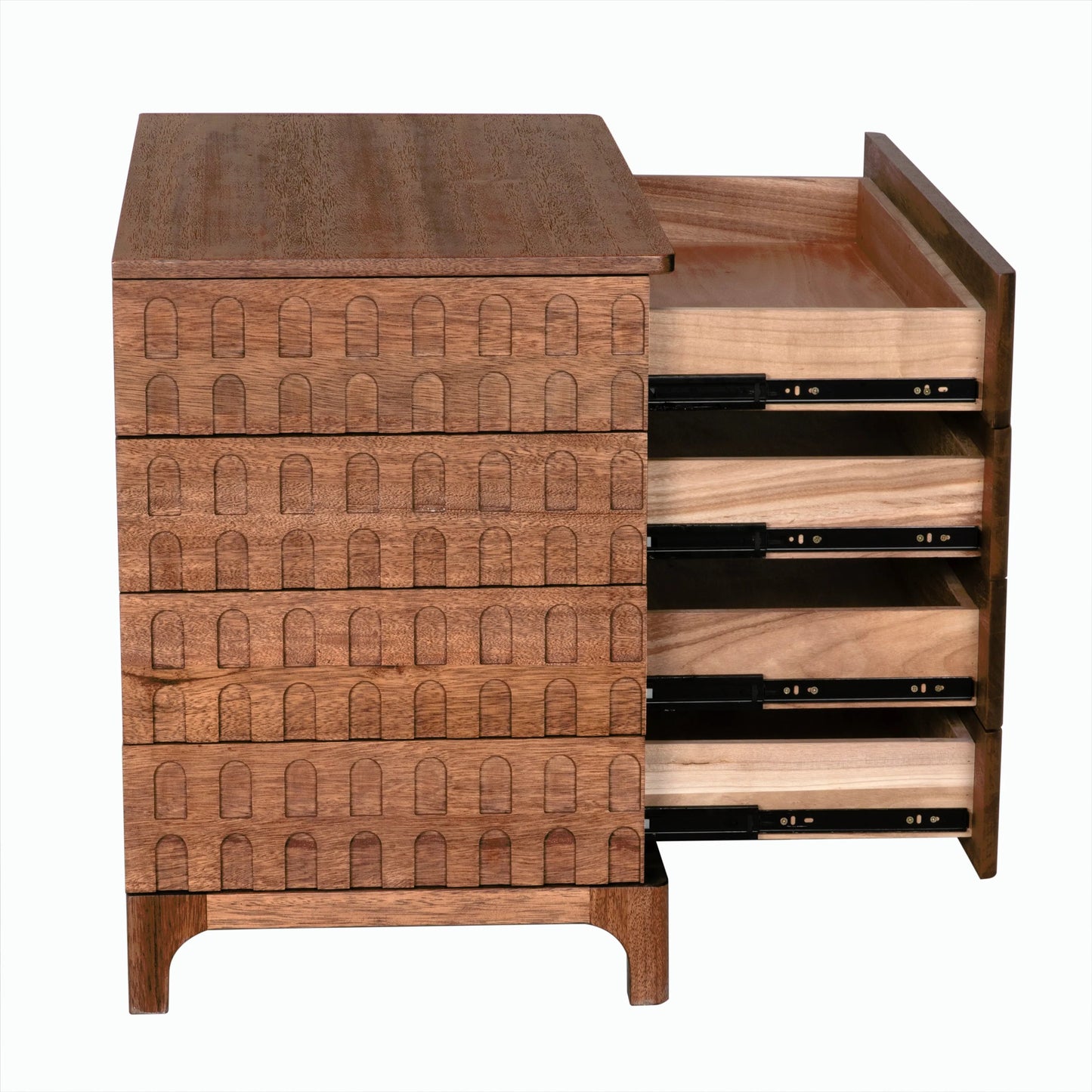 004 SI-2189480 | Unknown | Regent Sideboard by Noir in dark walnut. Made from walnut and veneer in a modern style.