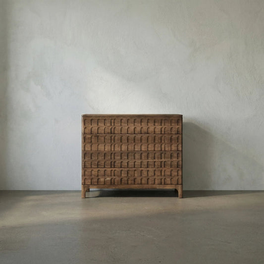Regent Sideboard by Noir in dark walnut. Made from walnut and veneer in a modern style.