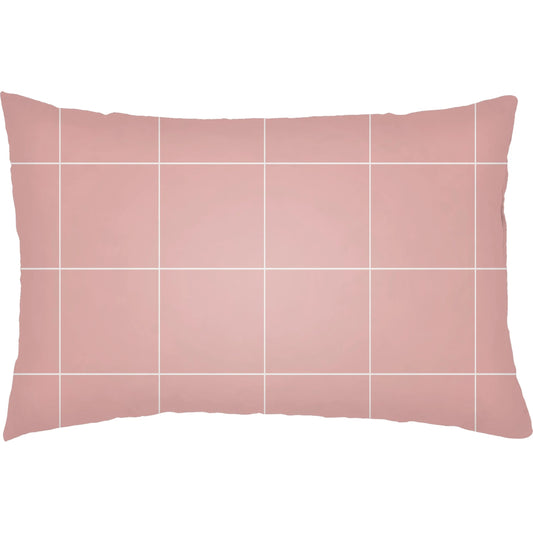 Gridwork Pillow - 28592 by Livabliss. Made from front: 100% polyester, back: 100% polyester, fill: polyester, polyfill in a modern style.