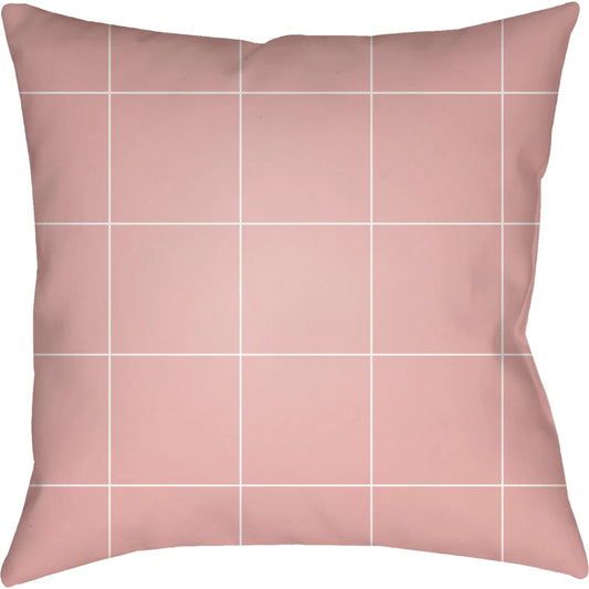 Gridwork Pillow - 28592 by Livabliss. Made from front: 100% polyester, back: 100% polyester, fill: polyester, polyfill in a modern style.