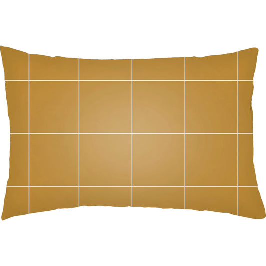 Gridwork Pillow - 28592 by Livabliss. Made from front: 100% polyester, back: 100% polyester, fill: polyester, polyfill in a modern style.
