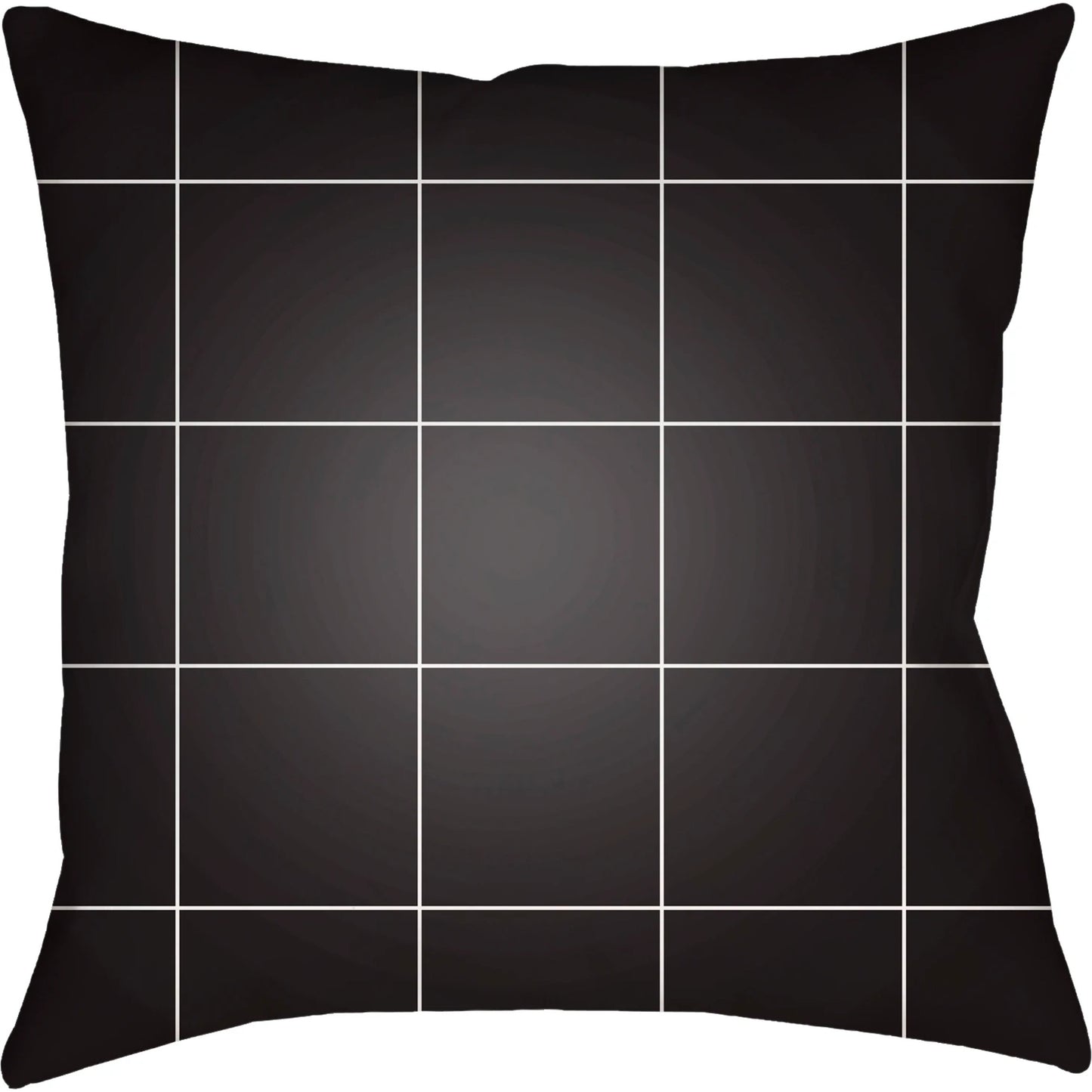 013 SI-2047246 | Primary Silo | Gridwork Indoor/Outdoor Pillow by Livabliss. Made from front: 100% polyester, back: 100% polyester, fill: polyester, polyfill in a modern style.