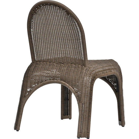 Kendall Outdoor Dining Chair (Set of 2) by Moe's Home Collection. Made from synthetic wicker, iron in a rustic style.