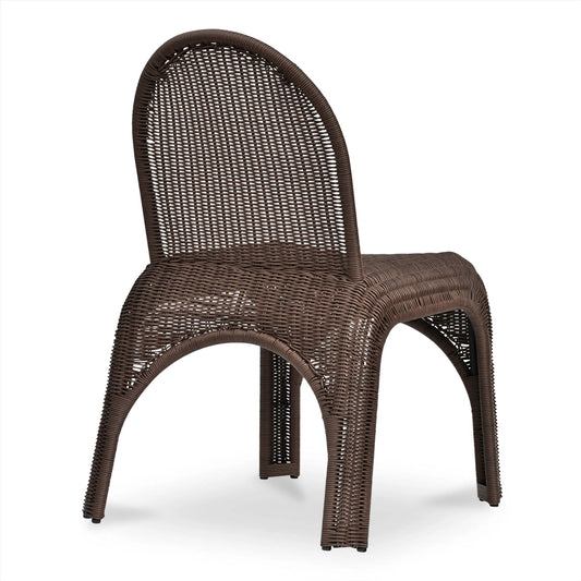 Kendall Outdoor Dining Chair (Set of 2) by Moe's Home Collection. Made from synthetic wicker, iron in a unique style.