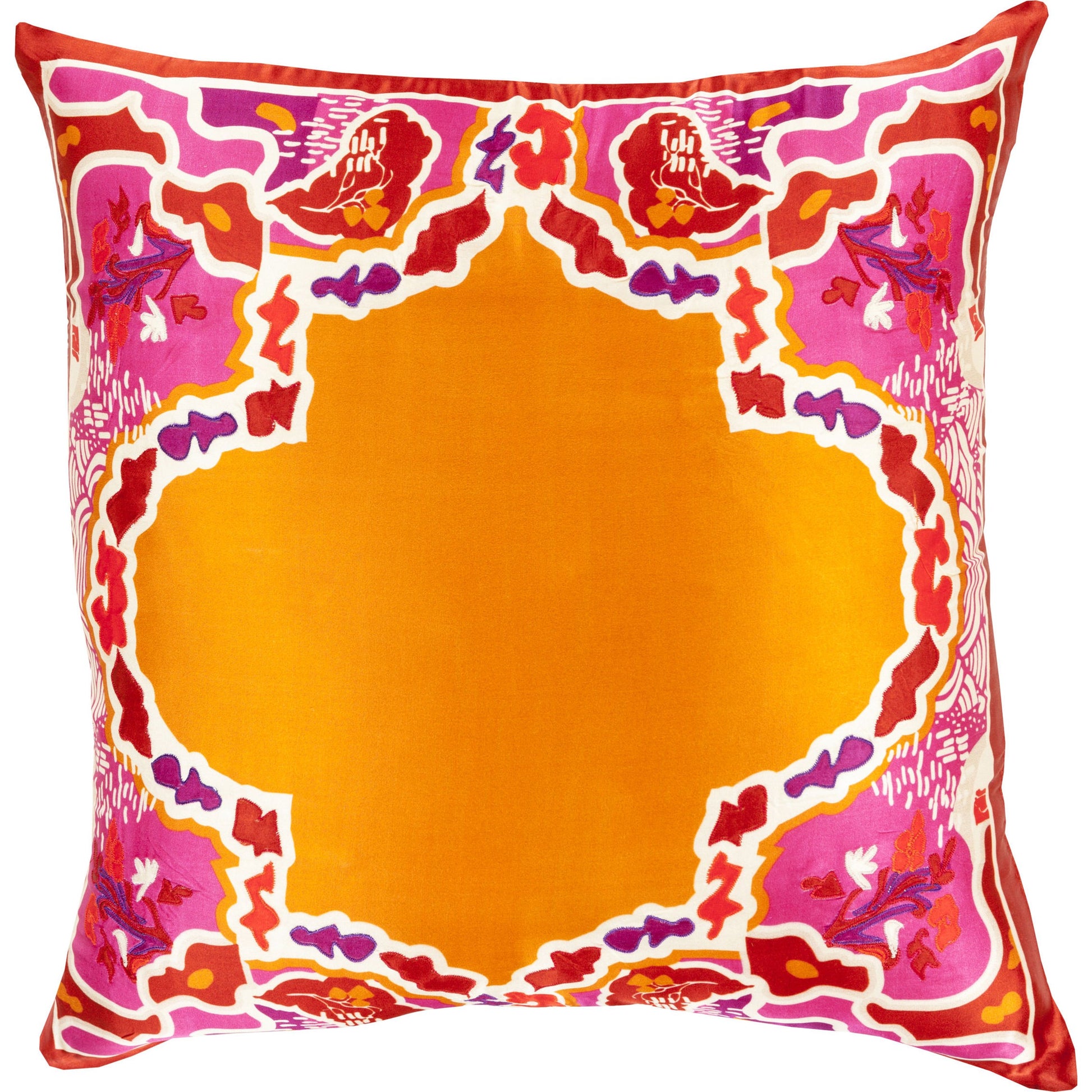 Geisha Pillow - 19039 by Surya. Made from 100% silk in a eclectic & global style.