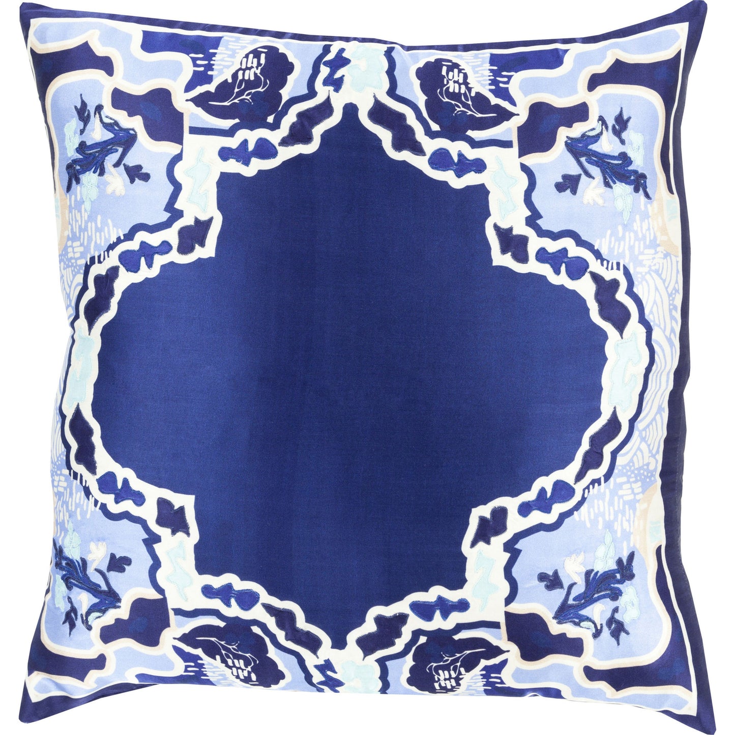 006 O-SURYA-GE007-1818D,O-SURYA-GE007-1818P,O-SURYA-GE007-2222D,O-SURYA-GE007-2222P | Primary Silo | Geisha Pillow - 19039 by Surya. Made from 100% silk in a eclectic & global style.