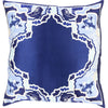 Navy, Sky Blue / Down Feather / 18" x 18"
