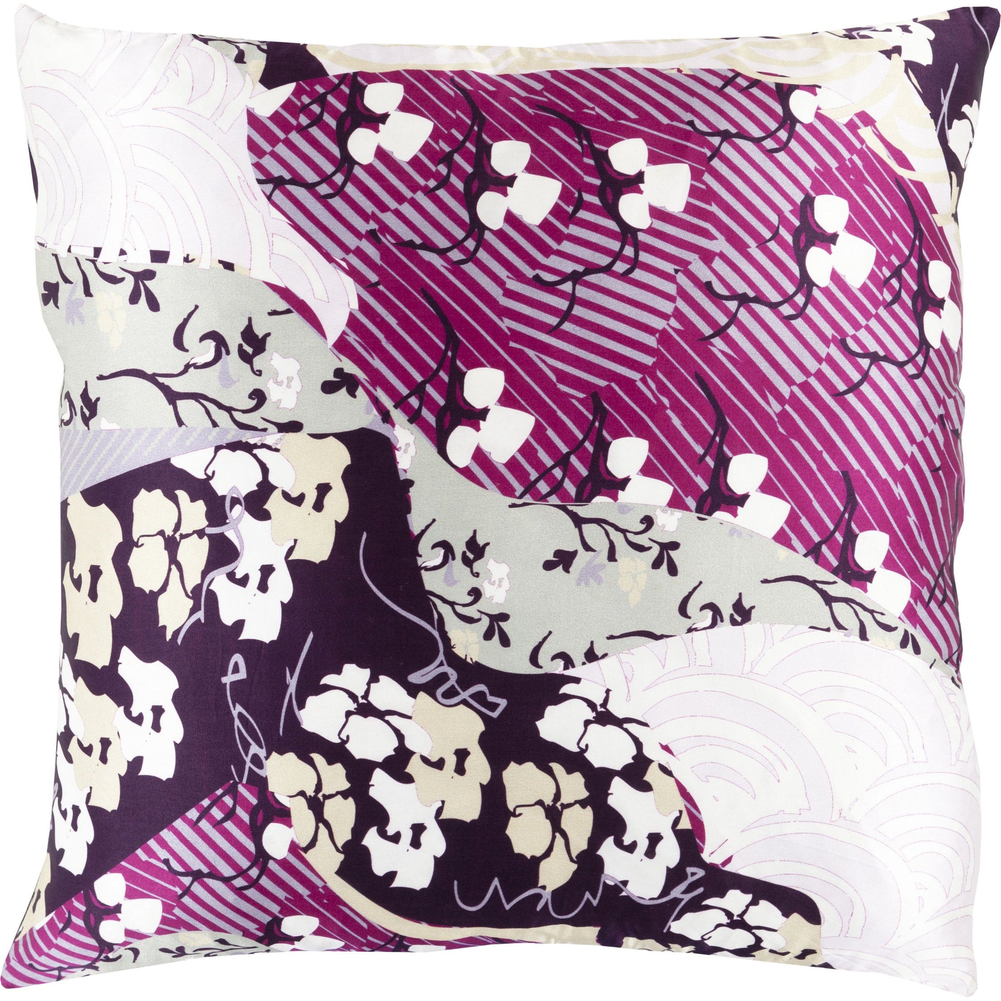 Geisha Pillow - 7597 by Surya. Made from unique in a traditional style.