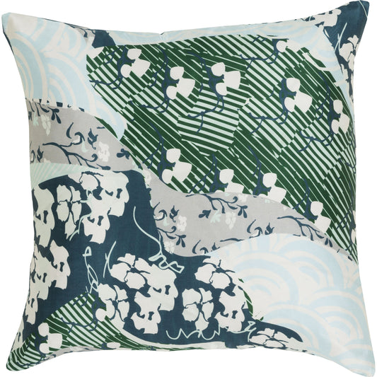 Geisha Pillow - 7597 by Surya. Made from unique in a traditional style.