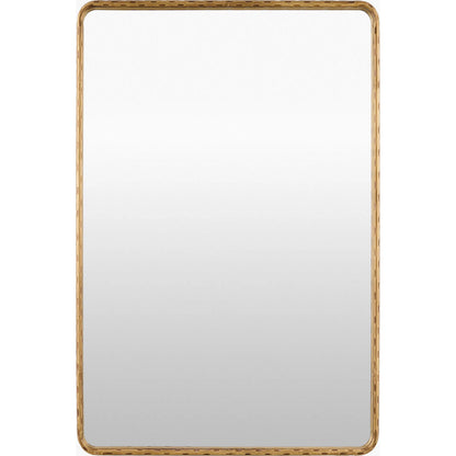 Georgine Accent Mirror by Surya. Made from iron in a transitional style.